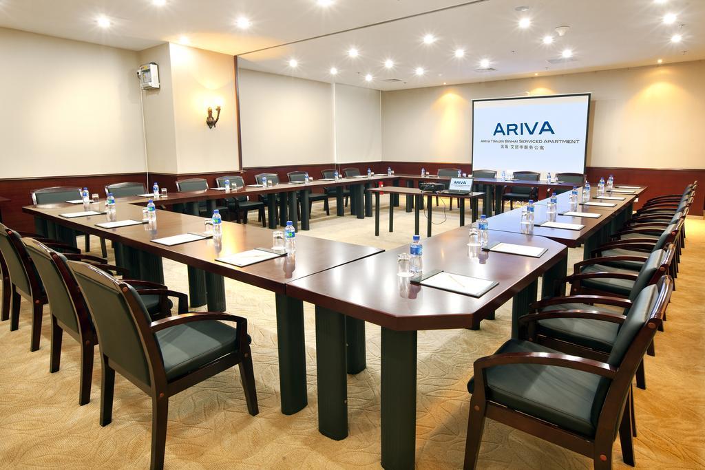 Ariva Tianjin Serviced Apartment Exterior foto
